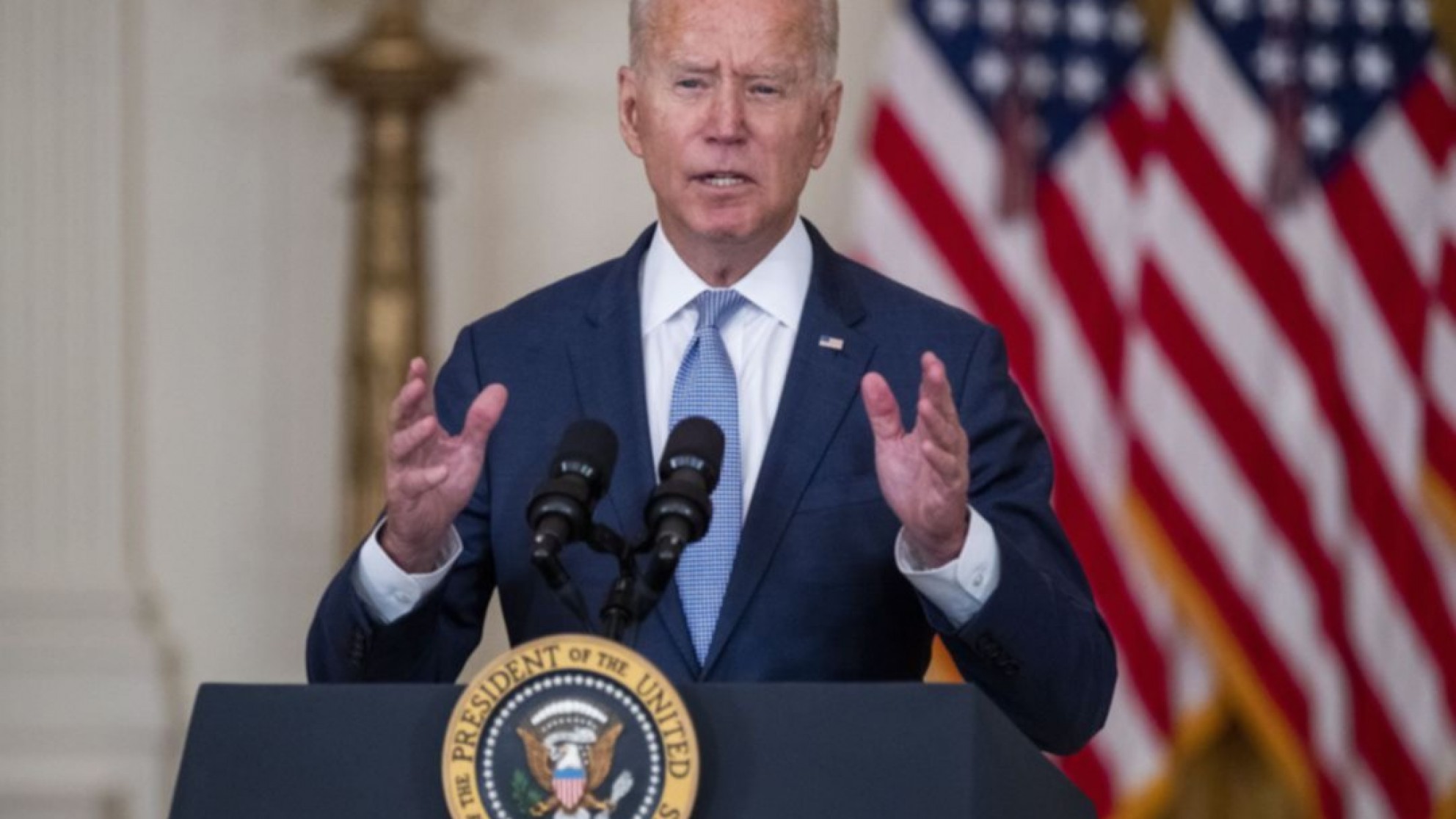 ¿Qué dijo Biden sobre la retirada de Estados Unidos de Afganistán?